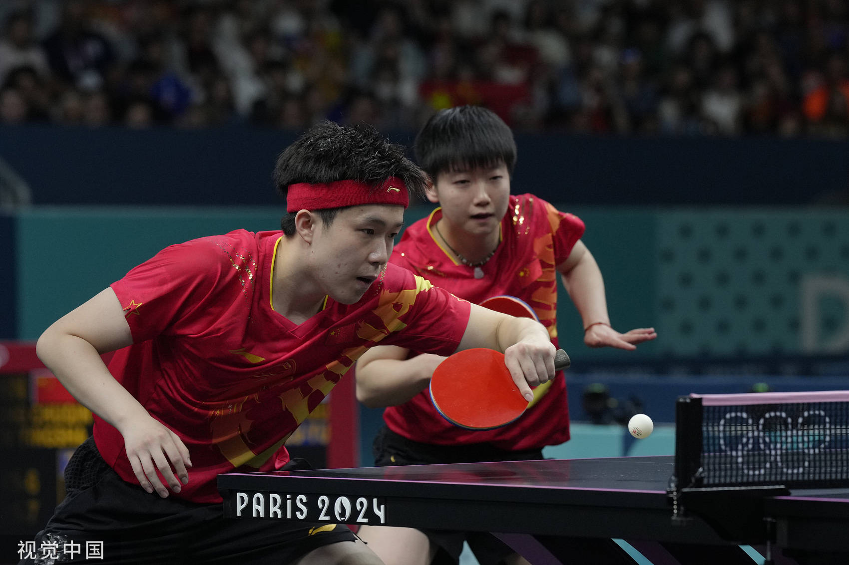 孙颖莎：搭档王楚钦经历考验锻炼 关键时刻赢在沟通交流-孙颖莎王楚钦第一次搭档比赛视频