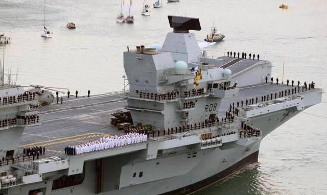 伊丽莎白女王号变潜水航母?每小时倒灌海水200升