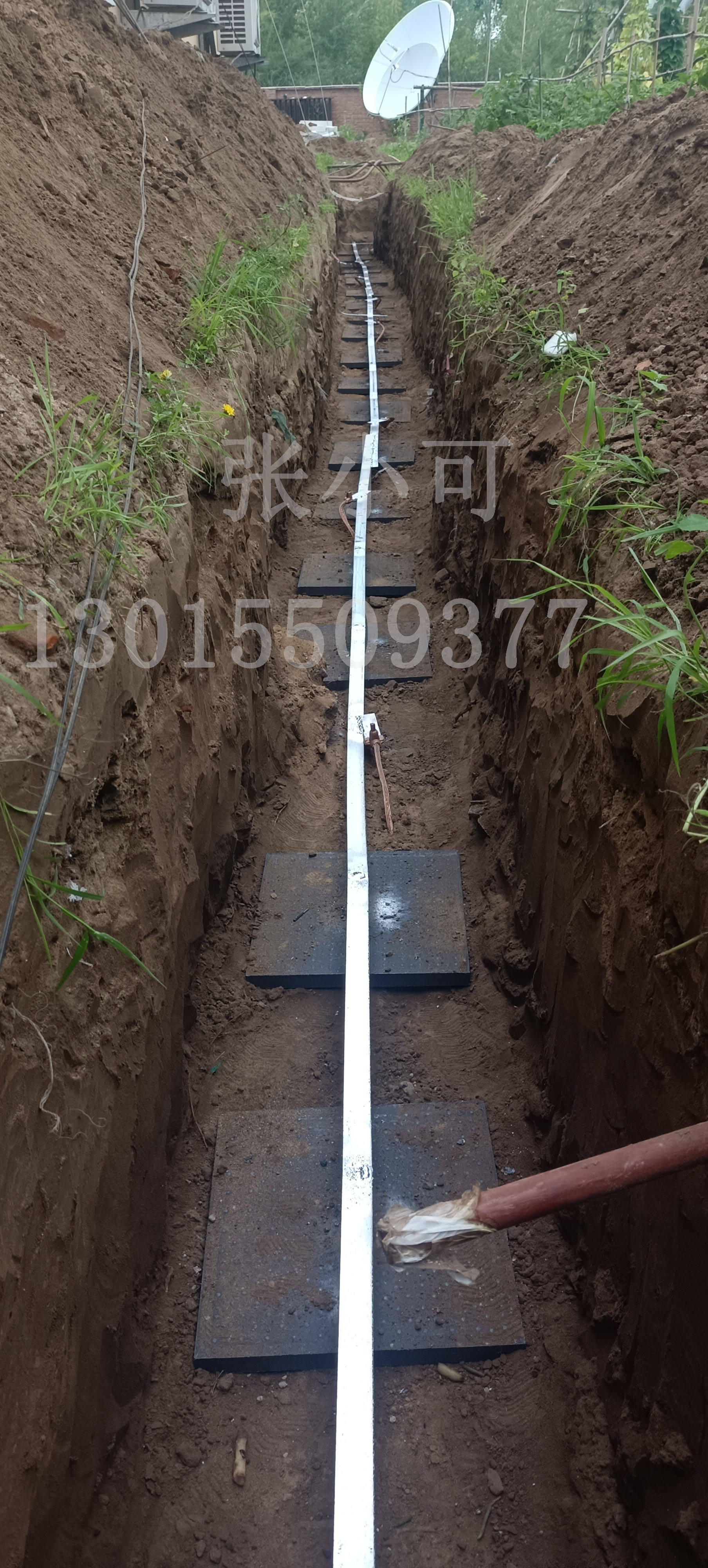 办公楼1欧姆公共接地施工计算机房静电接地施工