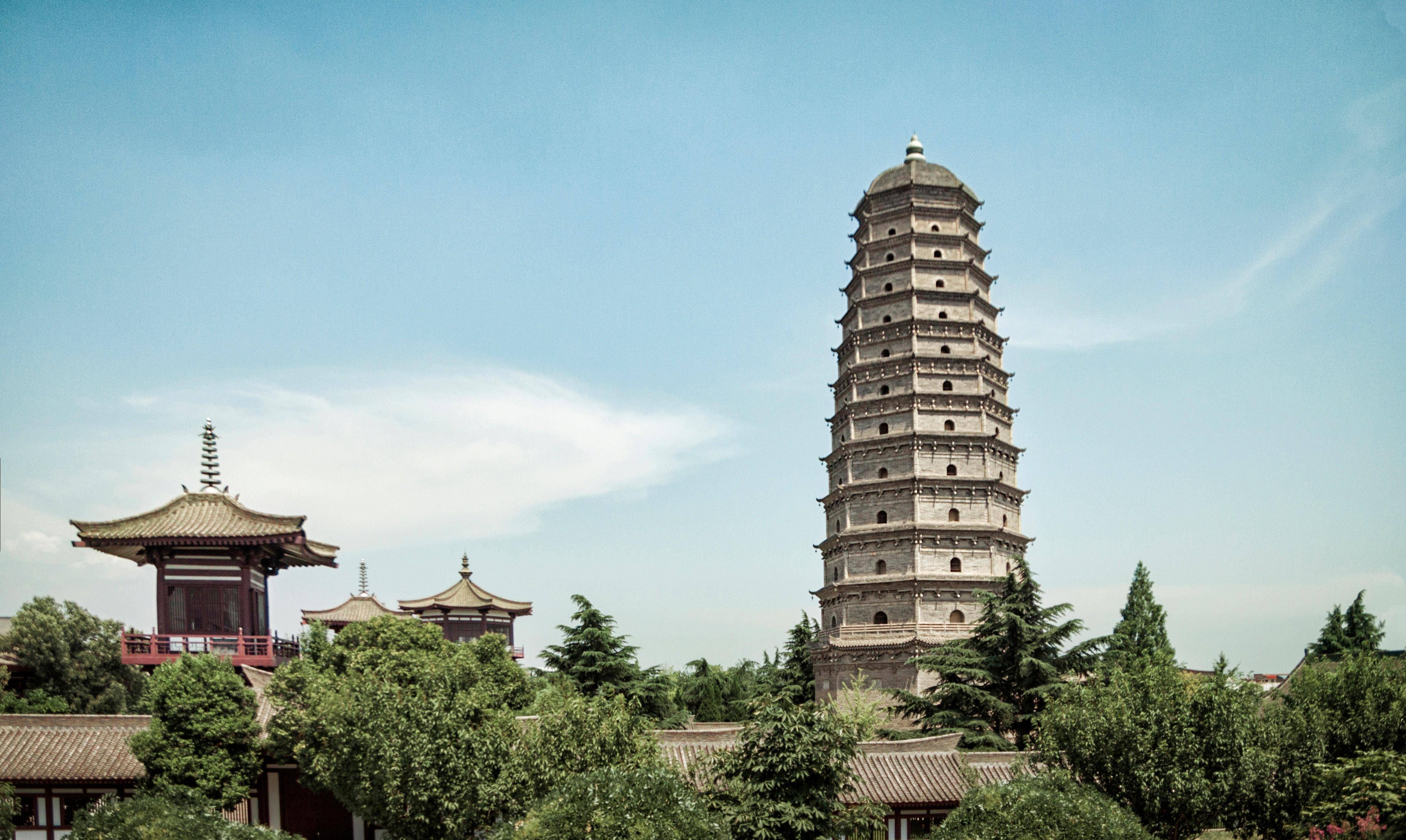 一场暴雨使陕西法门寺地宫显现