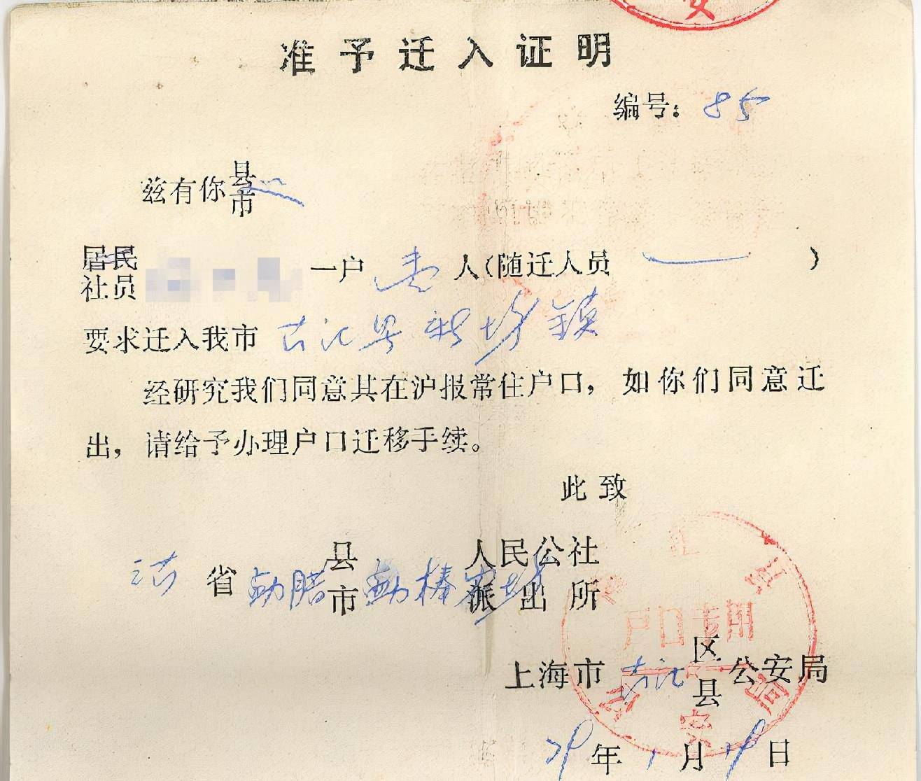 《人世间》里女知青的经历是否真实?《准予迁入证明》拿命换