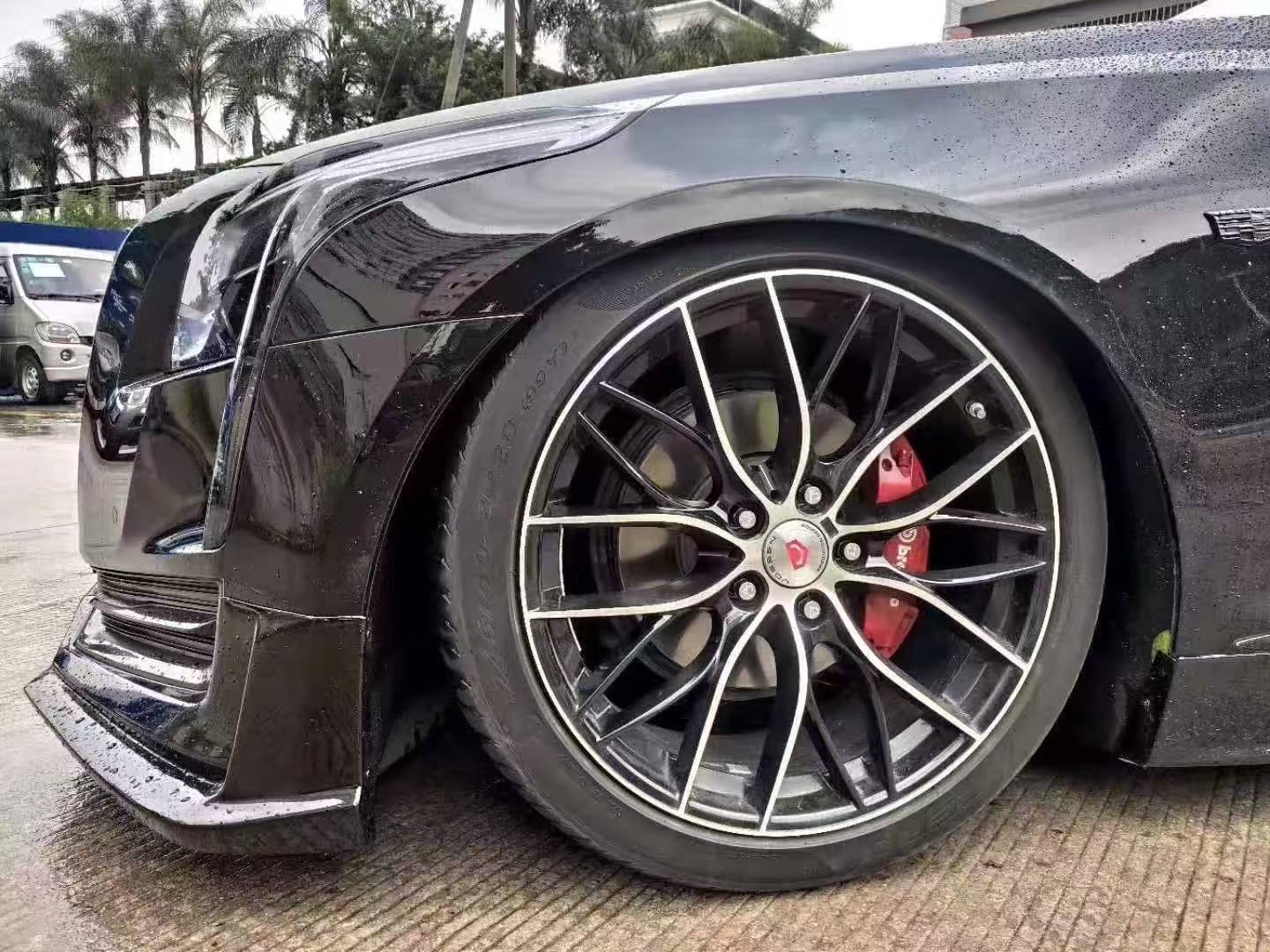 凯迪拉克ct6改装,airbft气动避震低趴风格全攻略