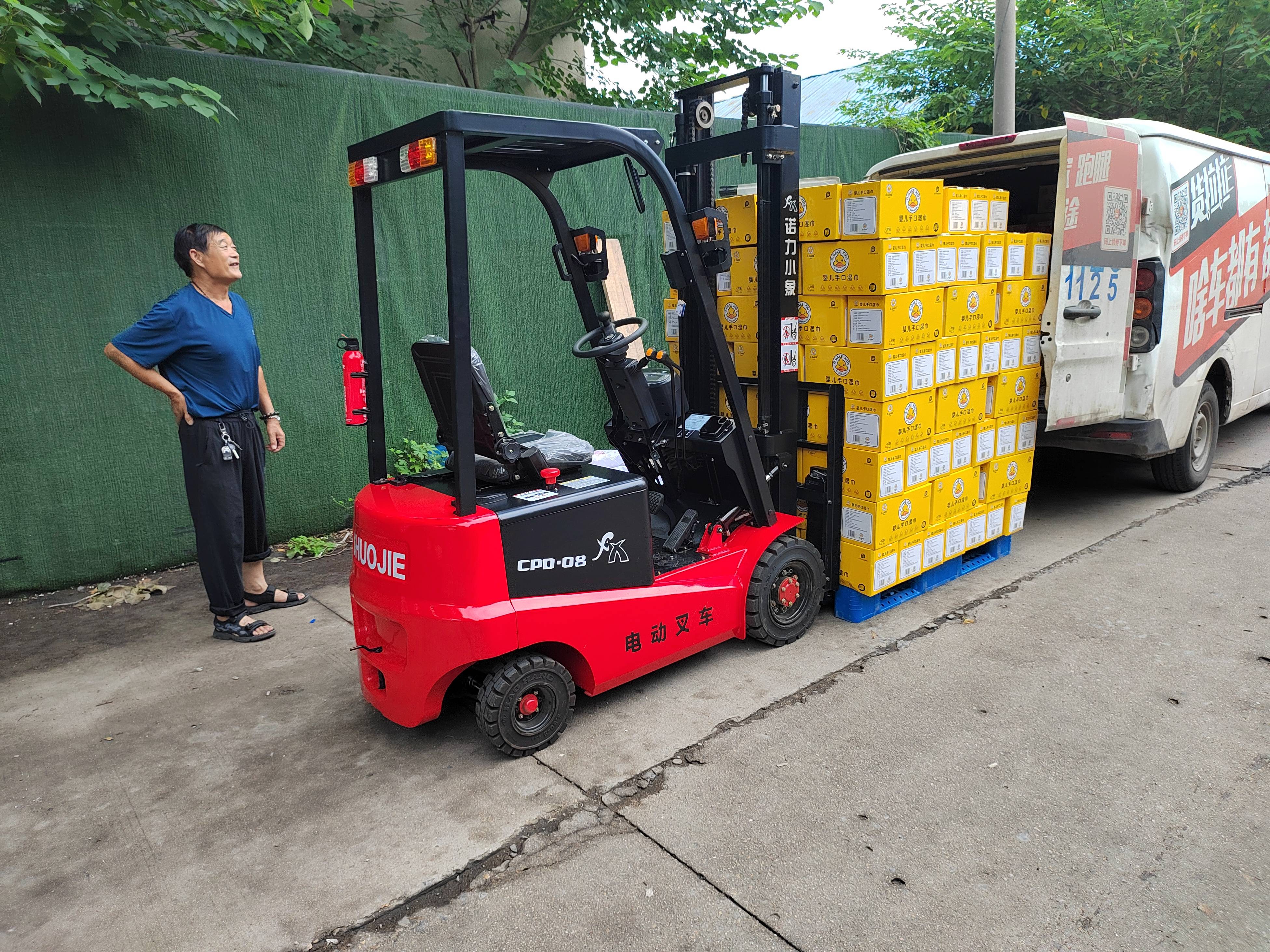 诺力小象电动叉车0.8吨图片以及价格