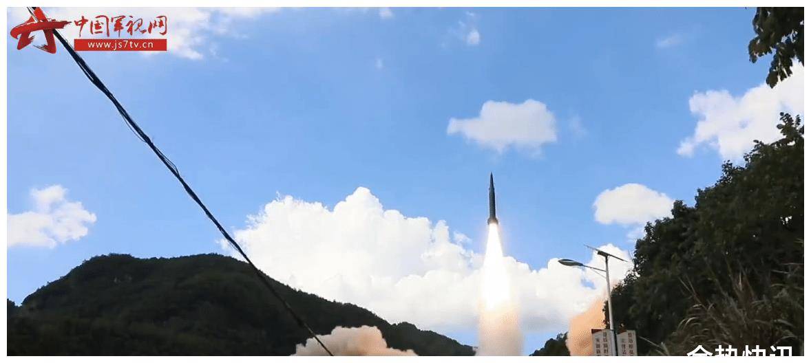 大陆非"纸老虎"_弹道导弹_台军_发射