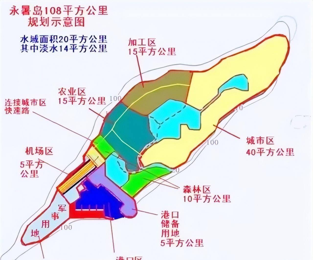 永暑岛未来十年规划图图片