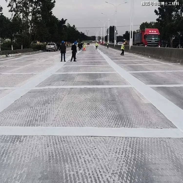 公路沥青路面聚酯玻纤布高性能 修路专用