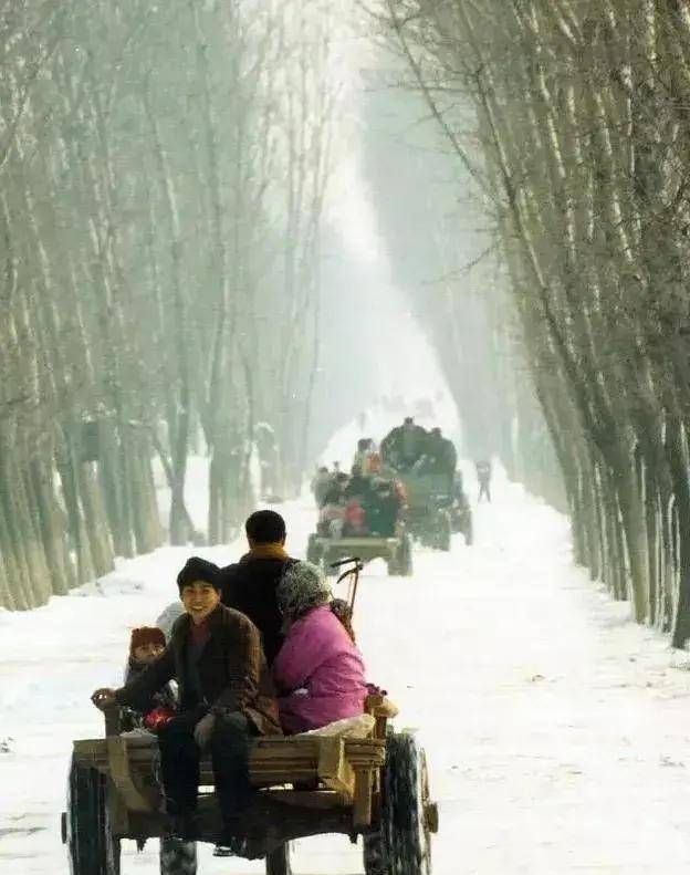 过去东北过年图片图片