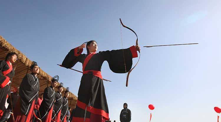 中国古代射箭十大名人图片