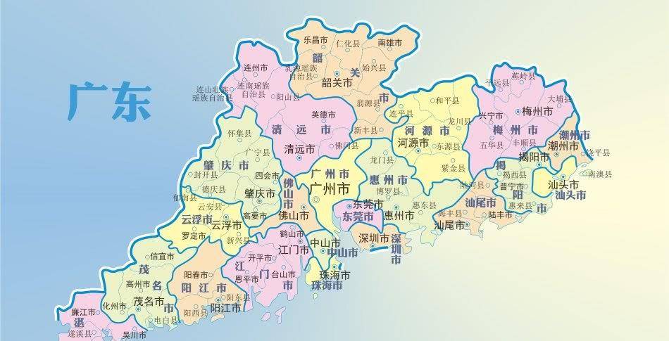 广东江西交界地图全图图片