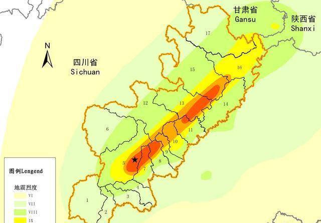 汶川地图周边地区图片