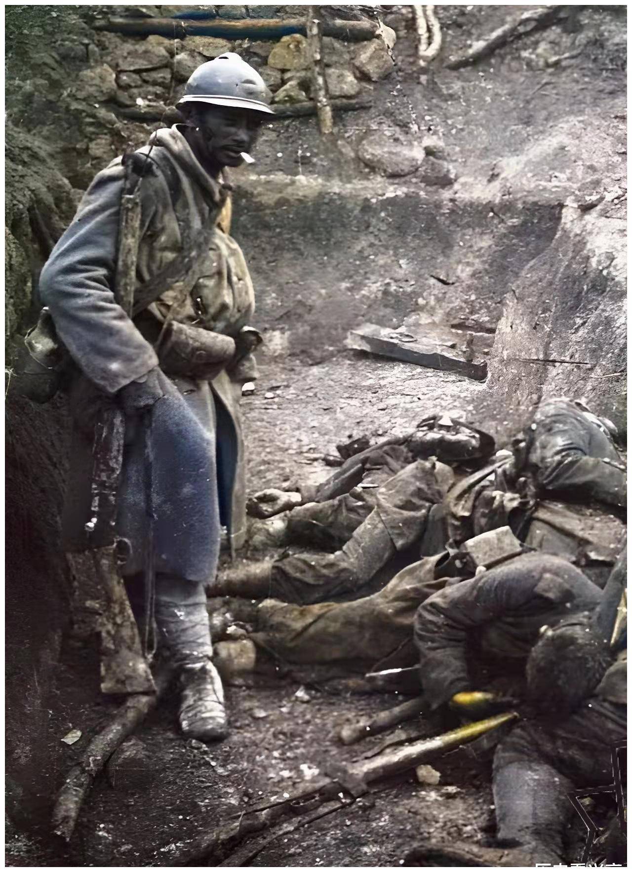 老照片:蒋介石与张学良的合照,1941年在希特勒生日上拍摄的照片