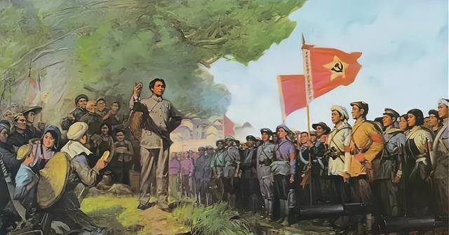 师长,政委和参谋长55年都成为大将,他的结局令人惋惜_地主_军事_革命