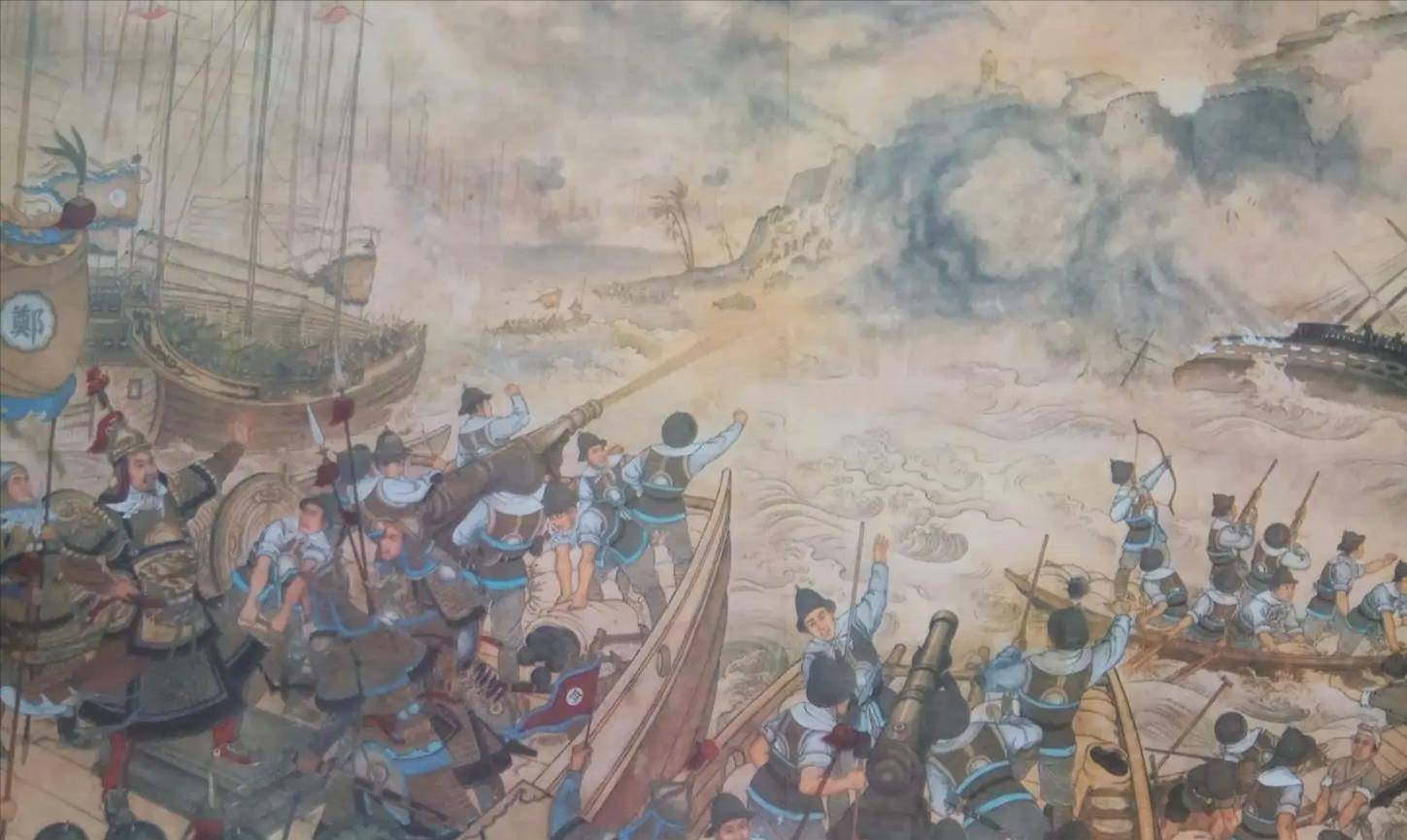 明朝不善海战,为何郑成功能收复台湾?除了英勇,还与他出身有关