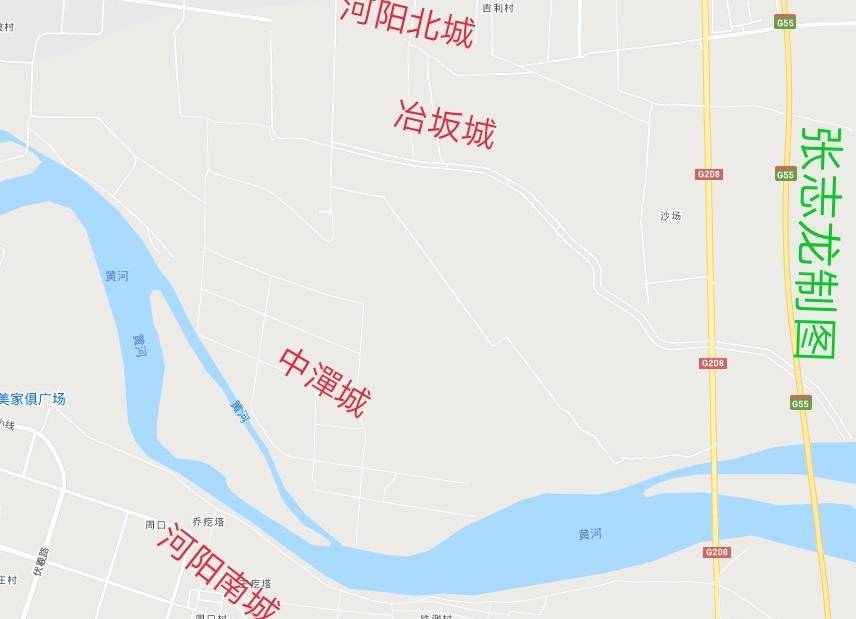 孟州市各乡镇地图图片