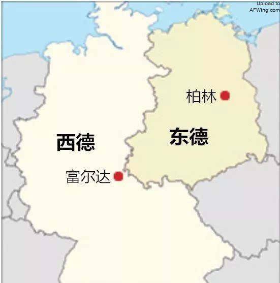 德国投降后,由美国,英国,法国,苏联分区占领.