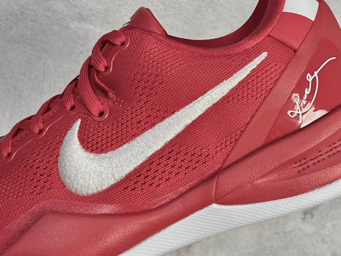 耐克 nike zoom kobe 8 university red 大学红科比八代运动篮球鞋