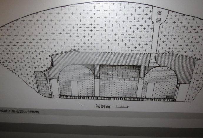 农村土葬墓室结构图图片