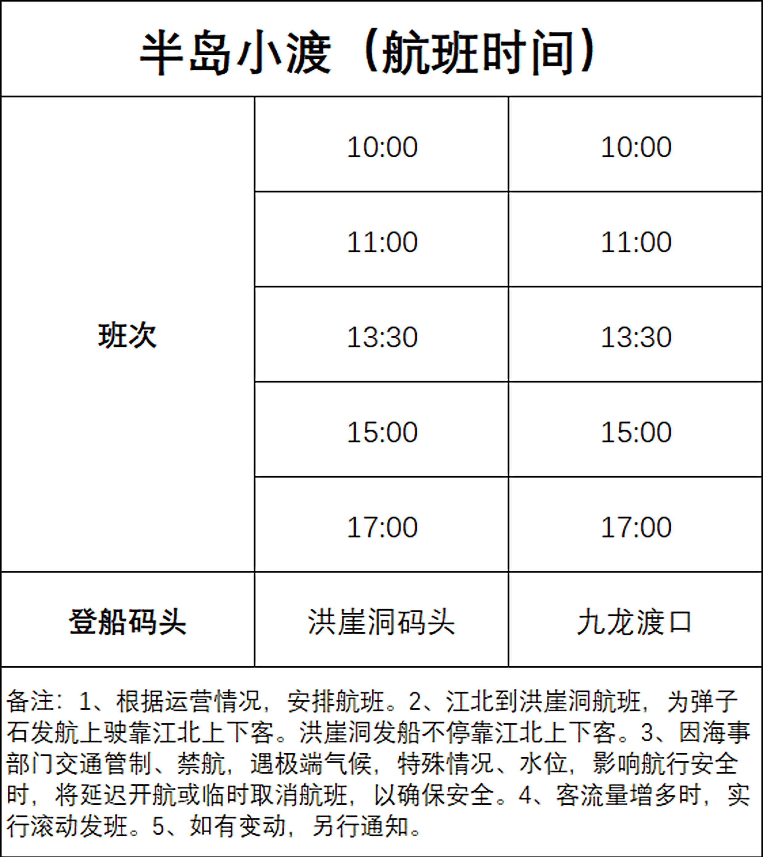 2024重庆轮渡和两江游最新时刻表和票价,干货满满!_码头_时间_崖洞