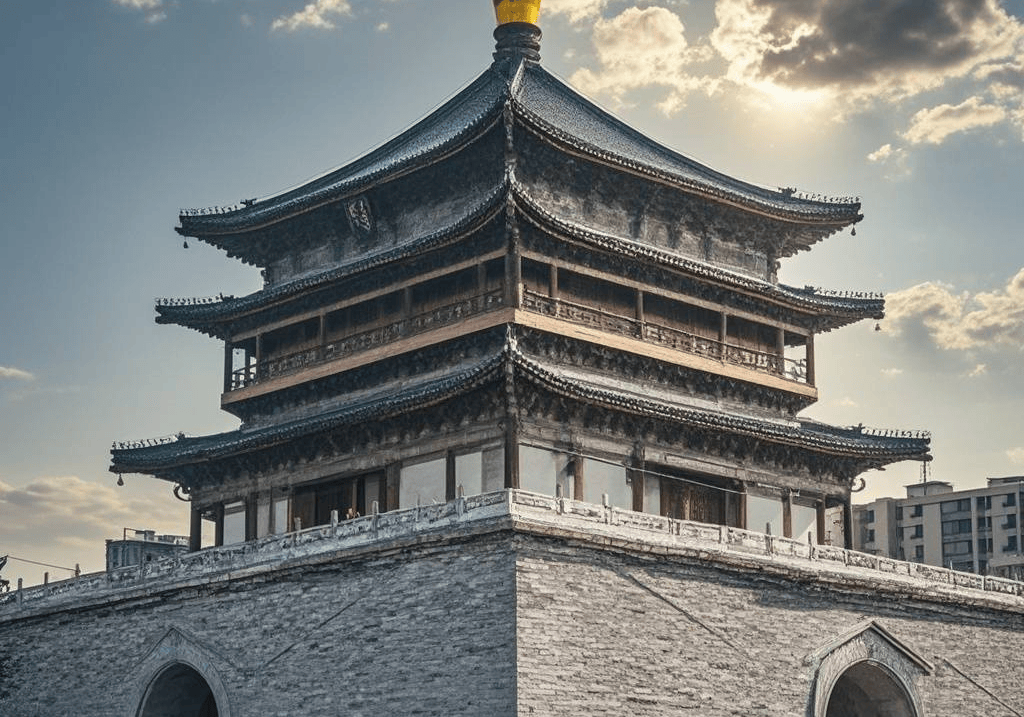 西安钟楼历史文化_建筑_鼓楼_木结构