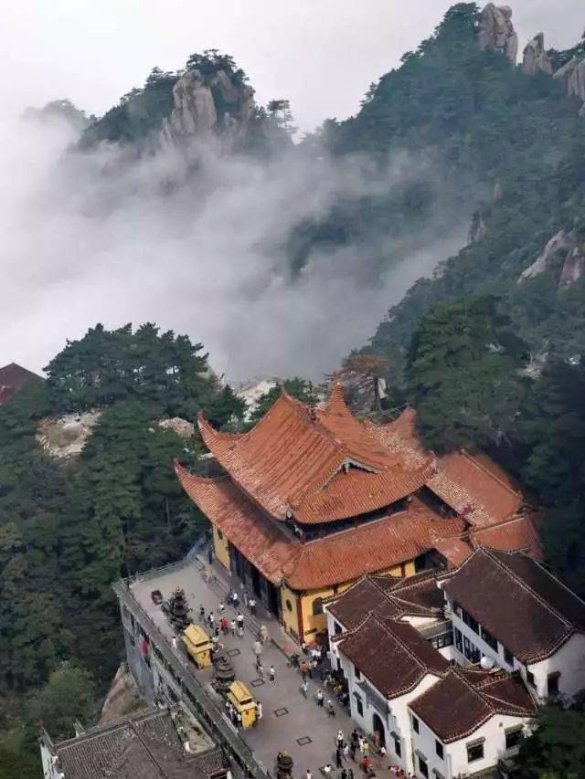 九华山芙蓉峰图片