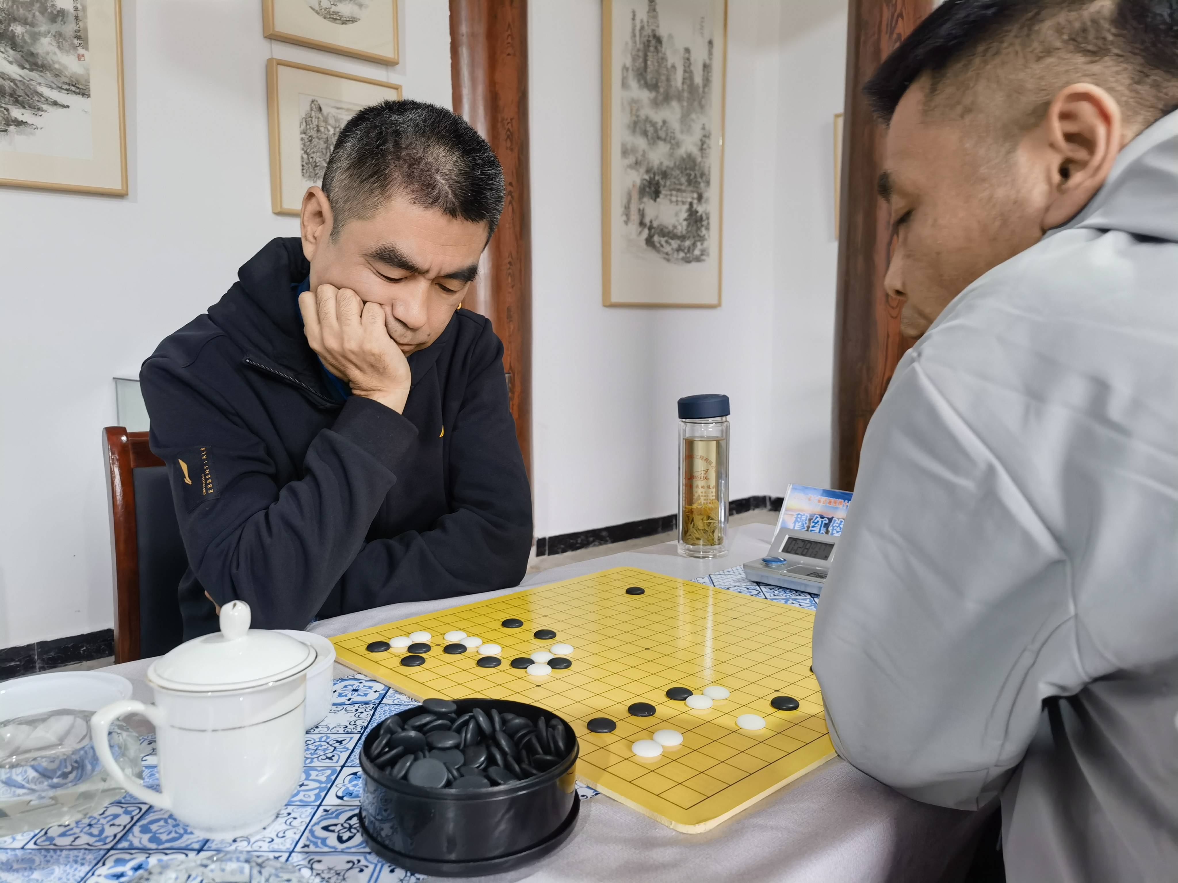 张家界熊风艺术园首次举办围棋赛