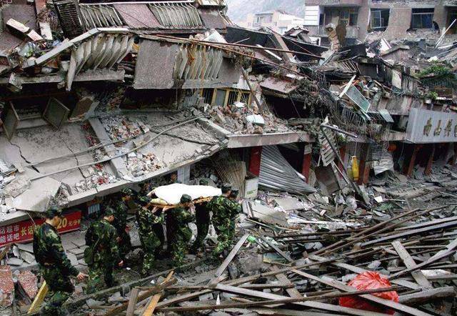 黔江地震图片