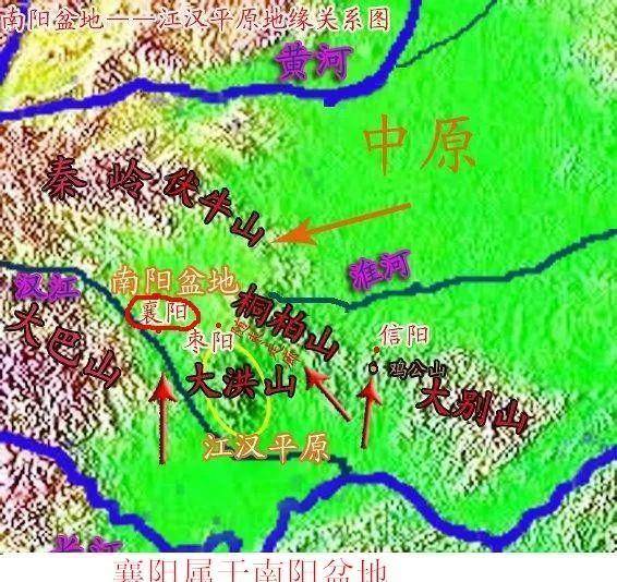 桐柏山 地图图片