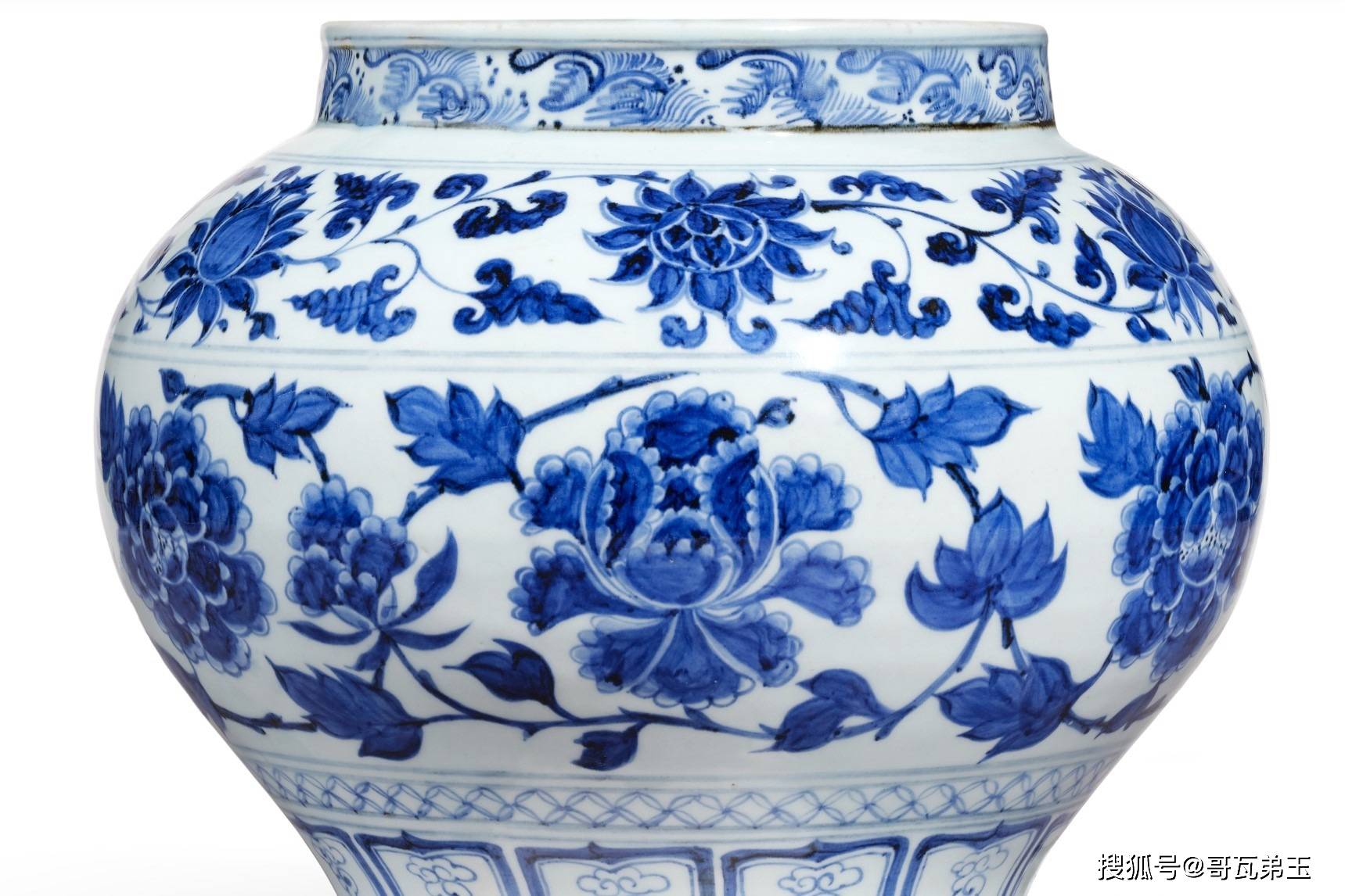 探秘张文进造至正款元青花真伪鉴定_搜狐网