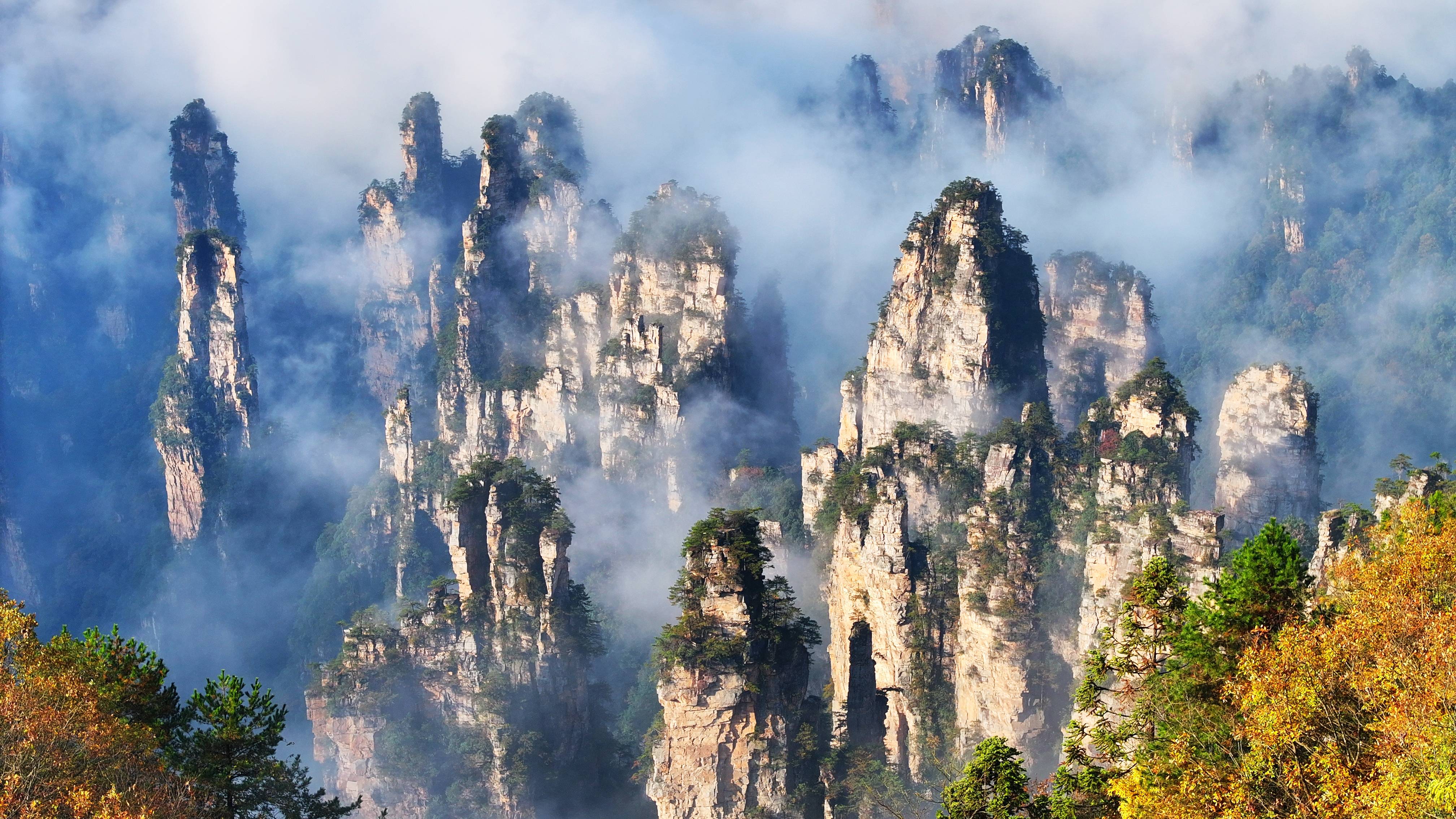 张家界森林公园风景图图片