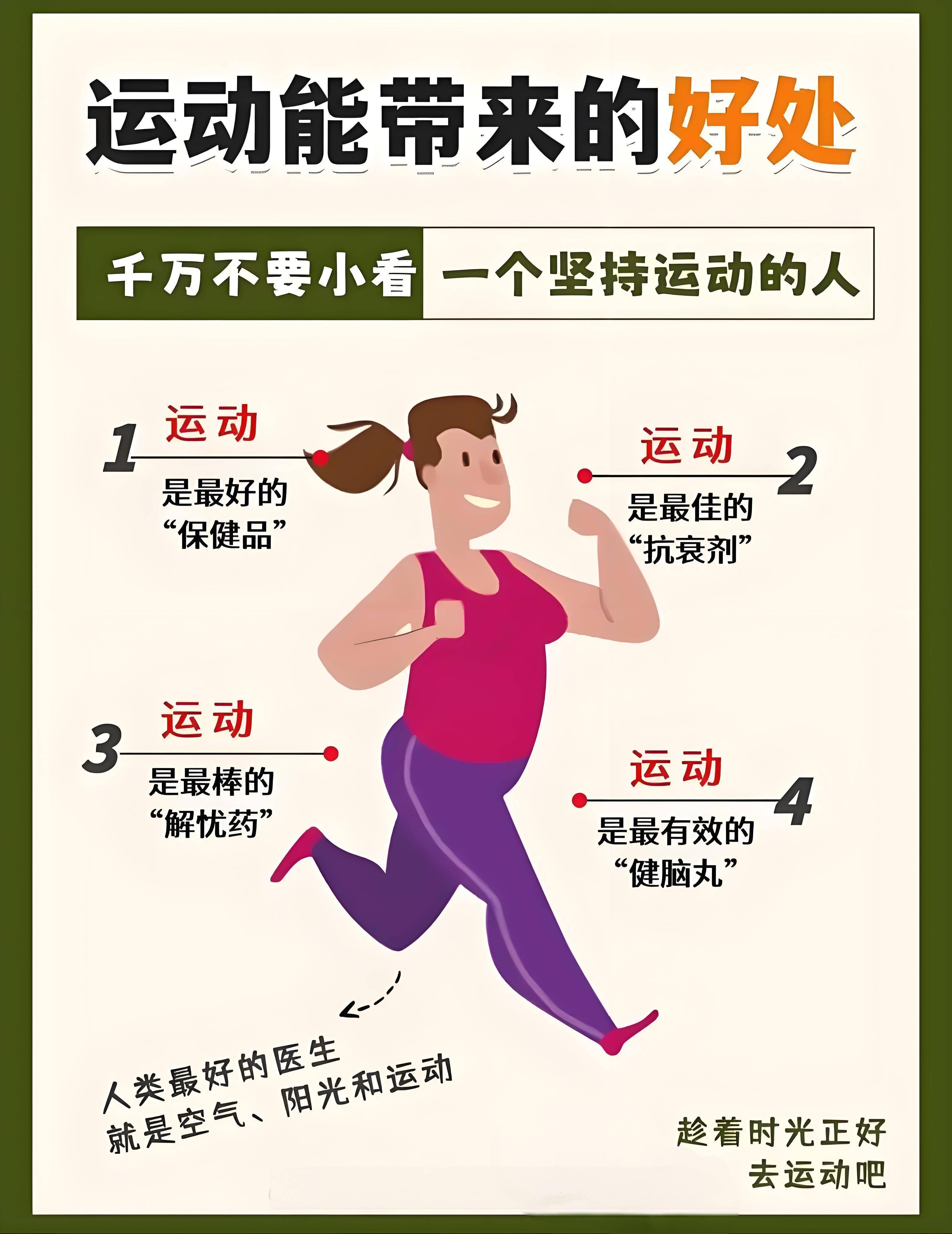 对合理运动的建议