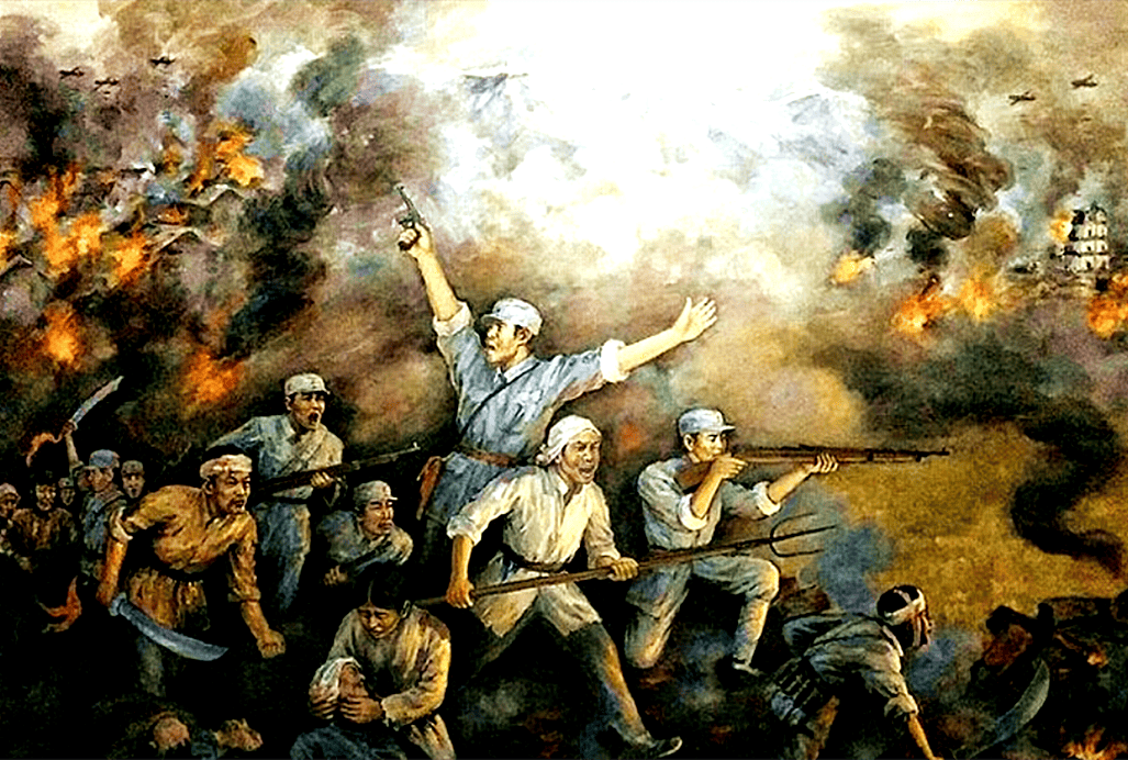 中国近现代革命中,相对比较红的一个城市呢_中共中央_武昌抚_抗日战争