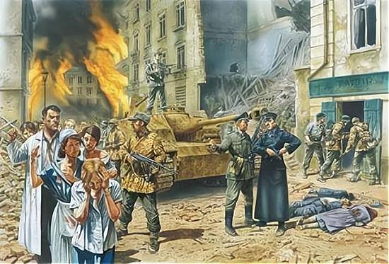 刺头士兵就扔到东线战场德国东线和西线战场的伤亡差别有多大_德军