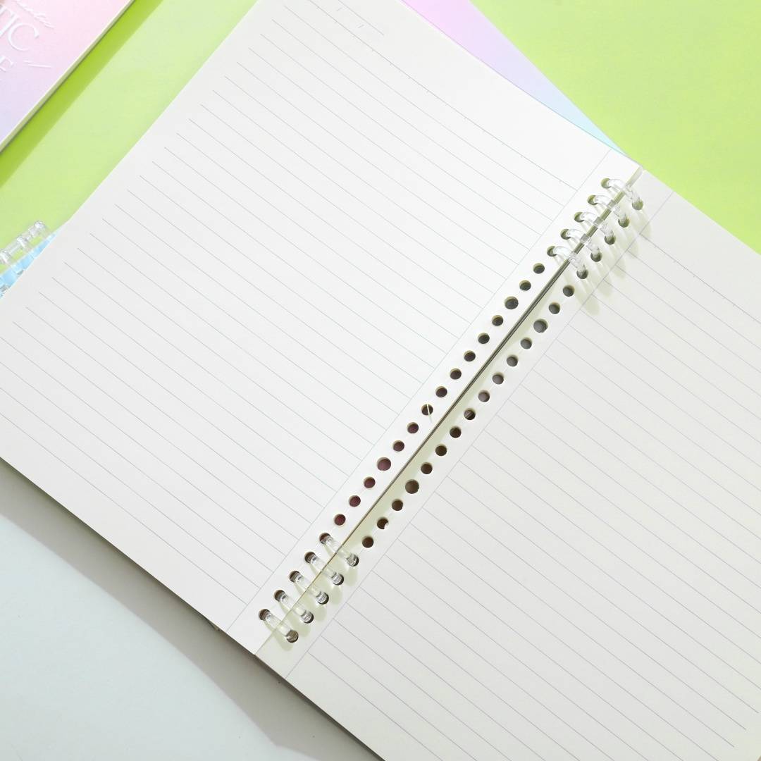 德派五孔 a5 水晶活页本:学习办公的璀璨之星