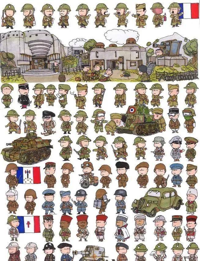 为什么法国军队的战斗力很差?一遇上战争就悲剧了_法军_部队_陆军