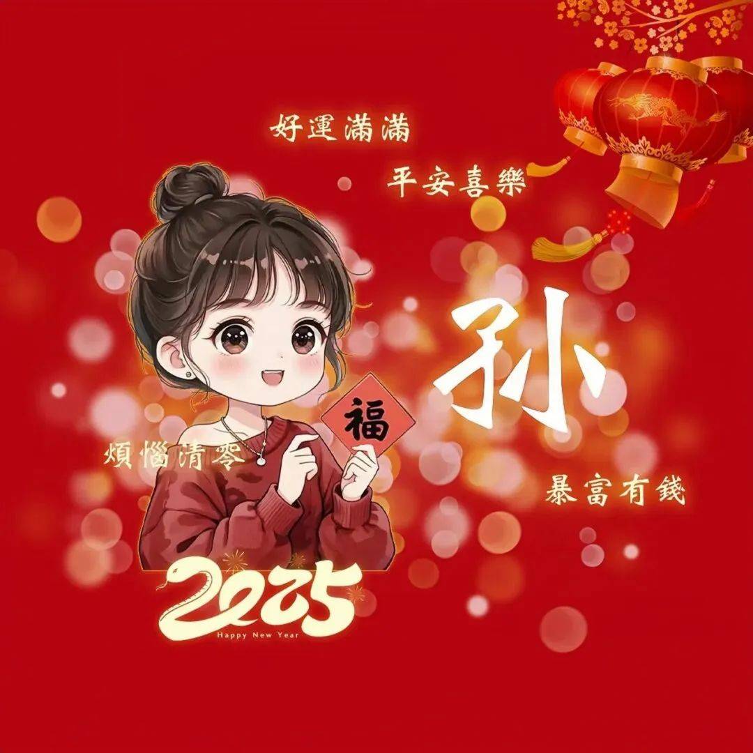 微信姓氏头像2025年最新版图片