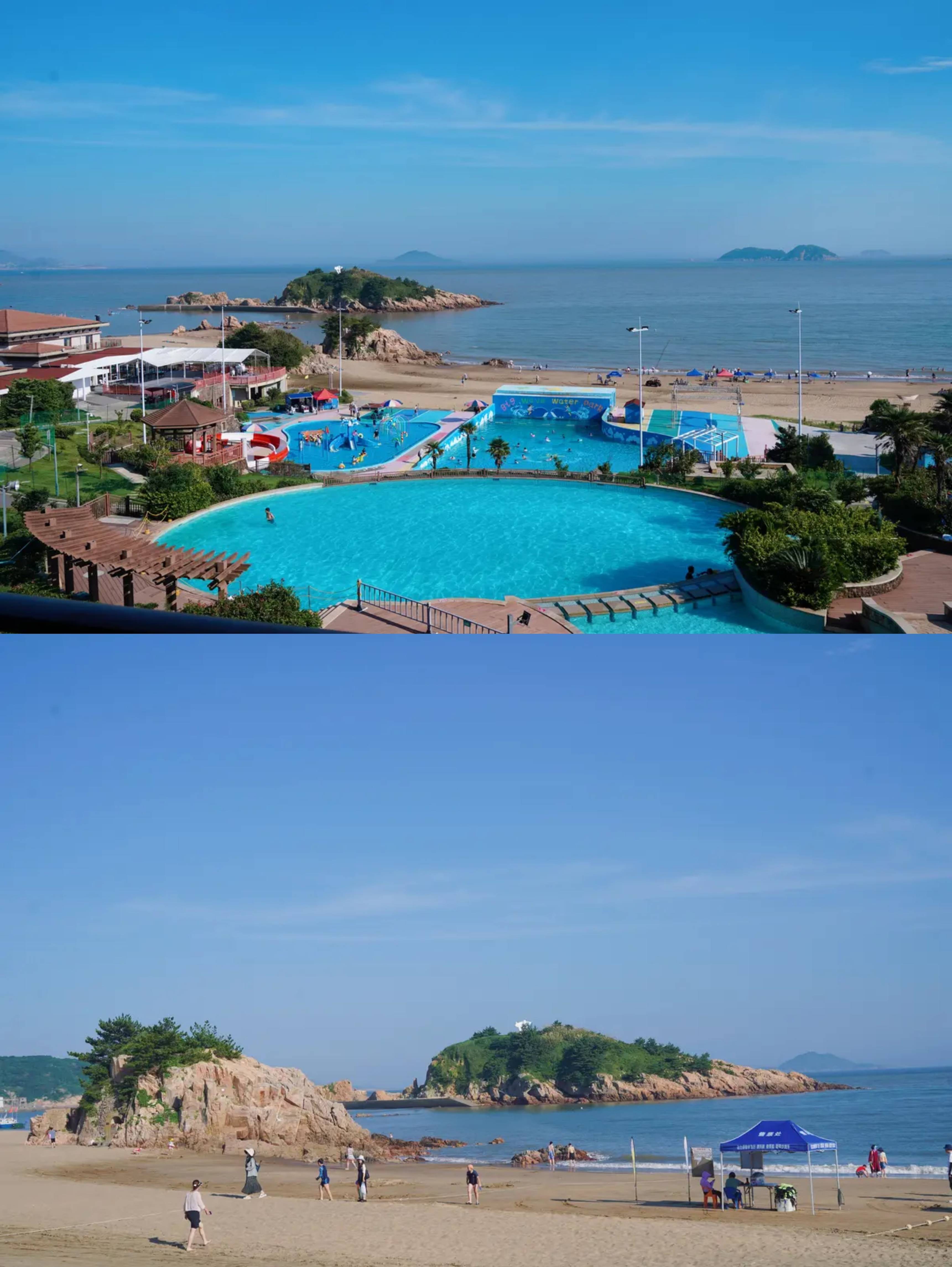 冬游南长涂沙滩,住进嵊泗华美达酒店