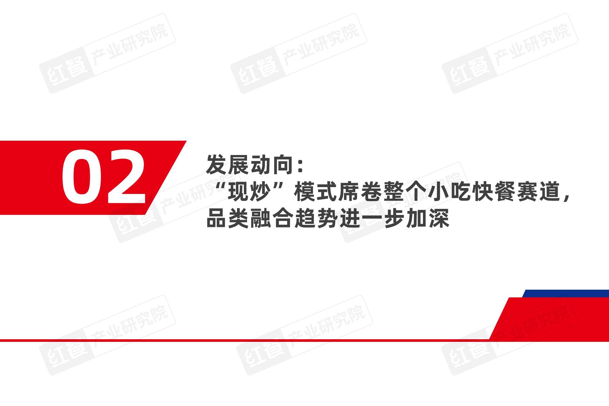 红餐产业研究院：2024年小吃快餐品类发展报告，细分赛道概况分析