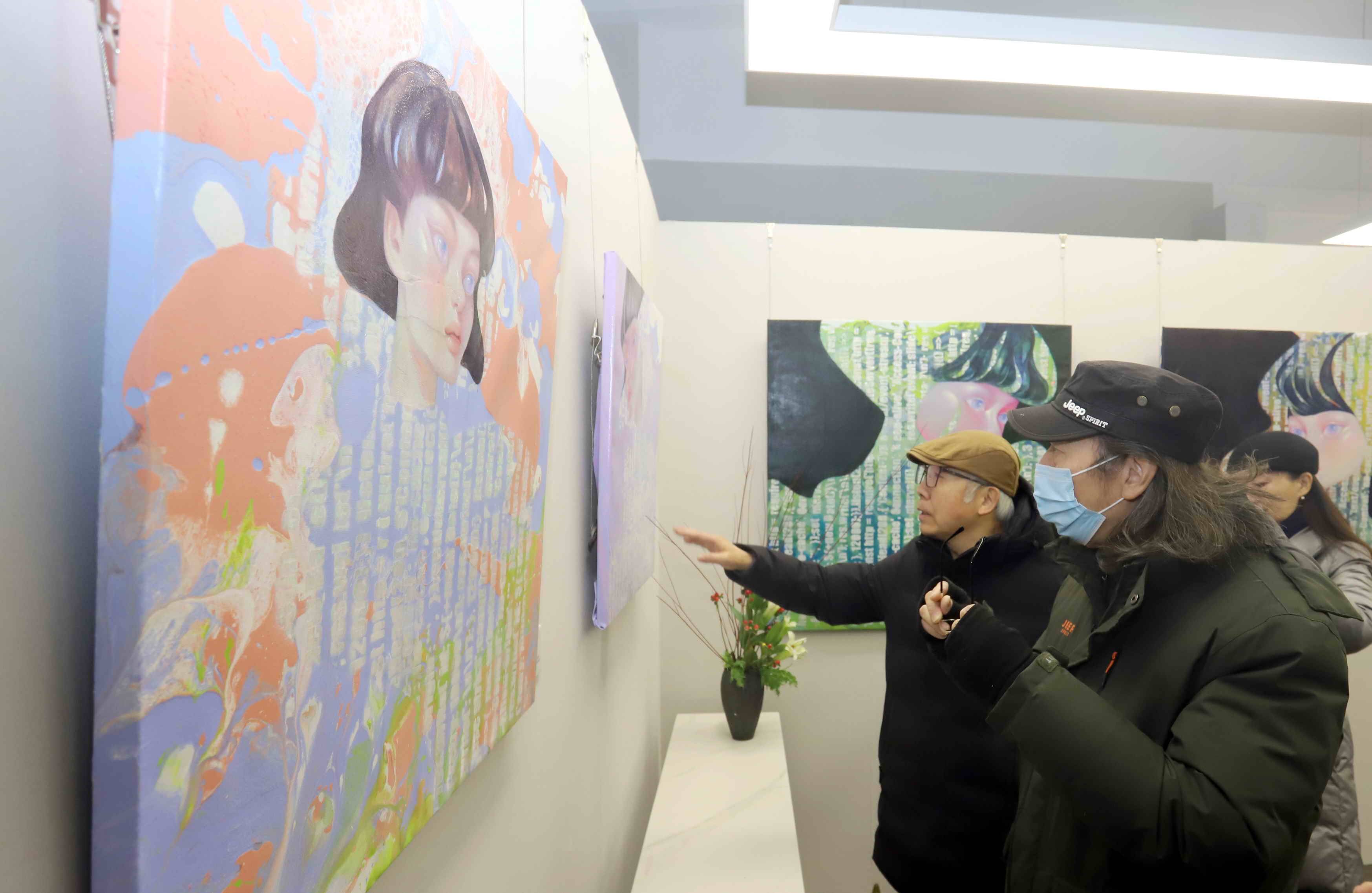 "拟像—郑晓琼作品展"在苏州九逸艺术空间开幕