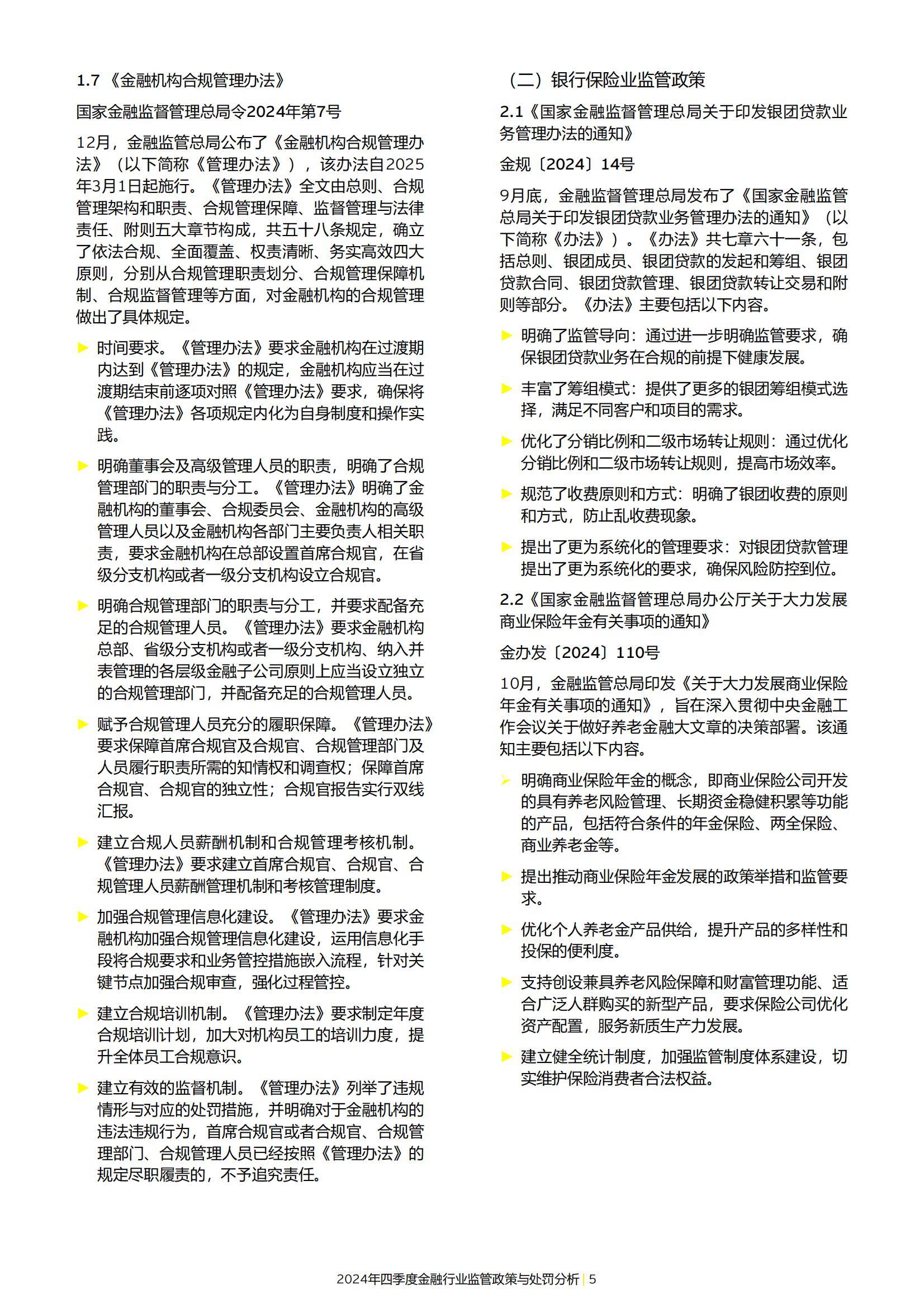 2024年金融行业监管政策与处罚分析情况，强化合规与风险管理办法-报告智库