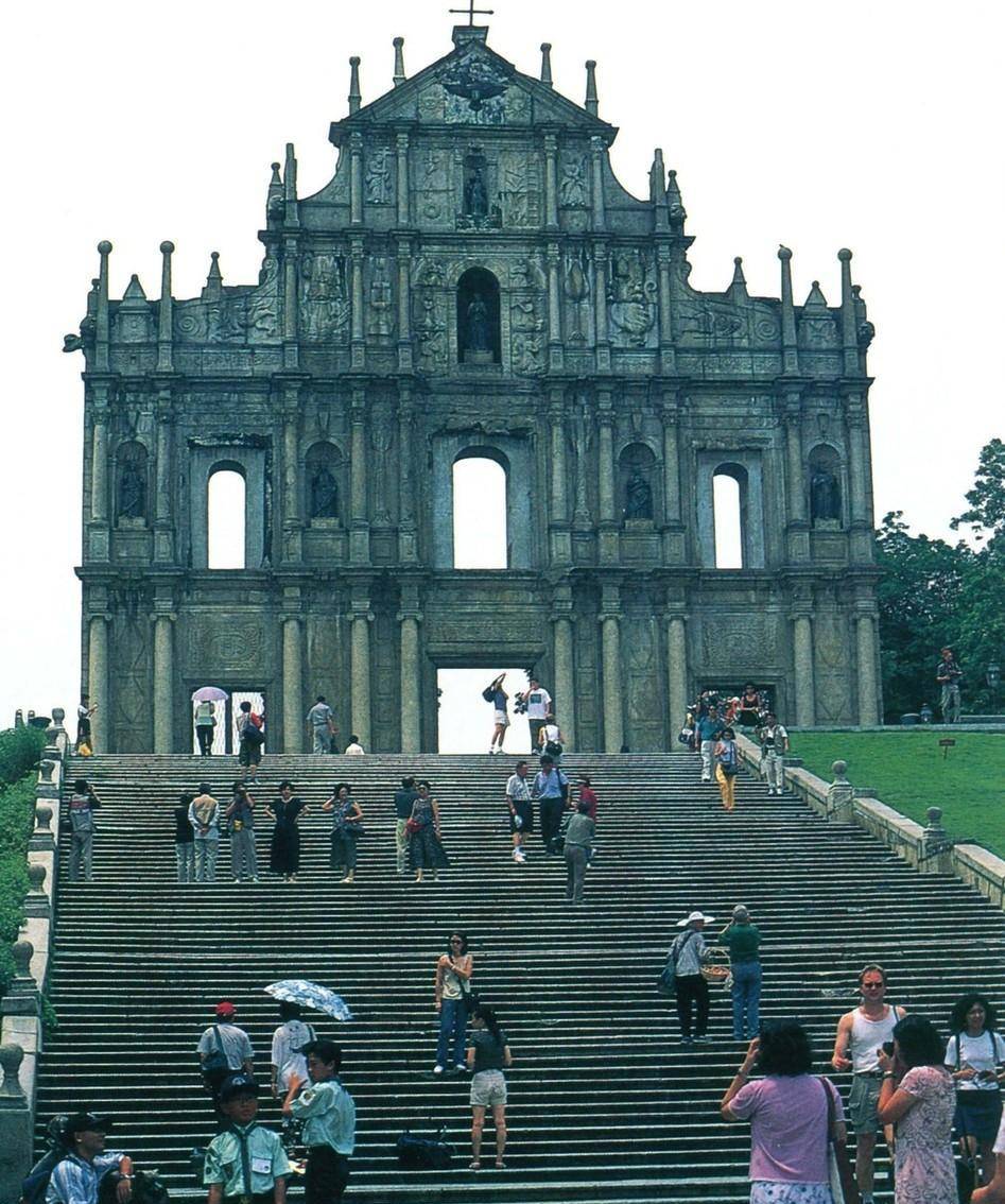 二十年前的澳门是什么样子?大三巴,葡京酒店,妈祖庙