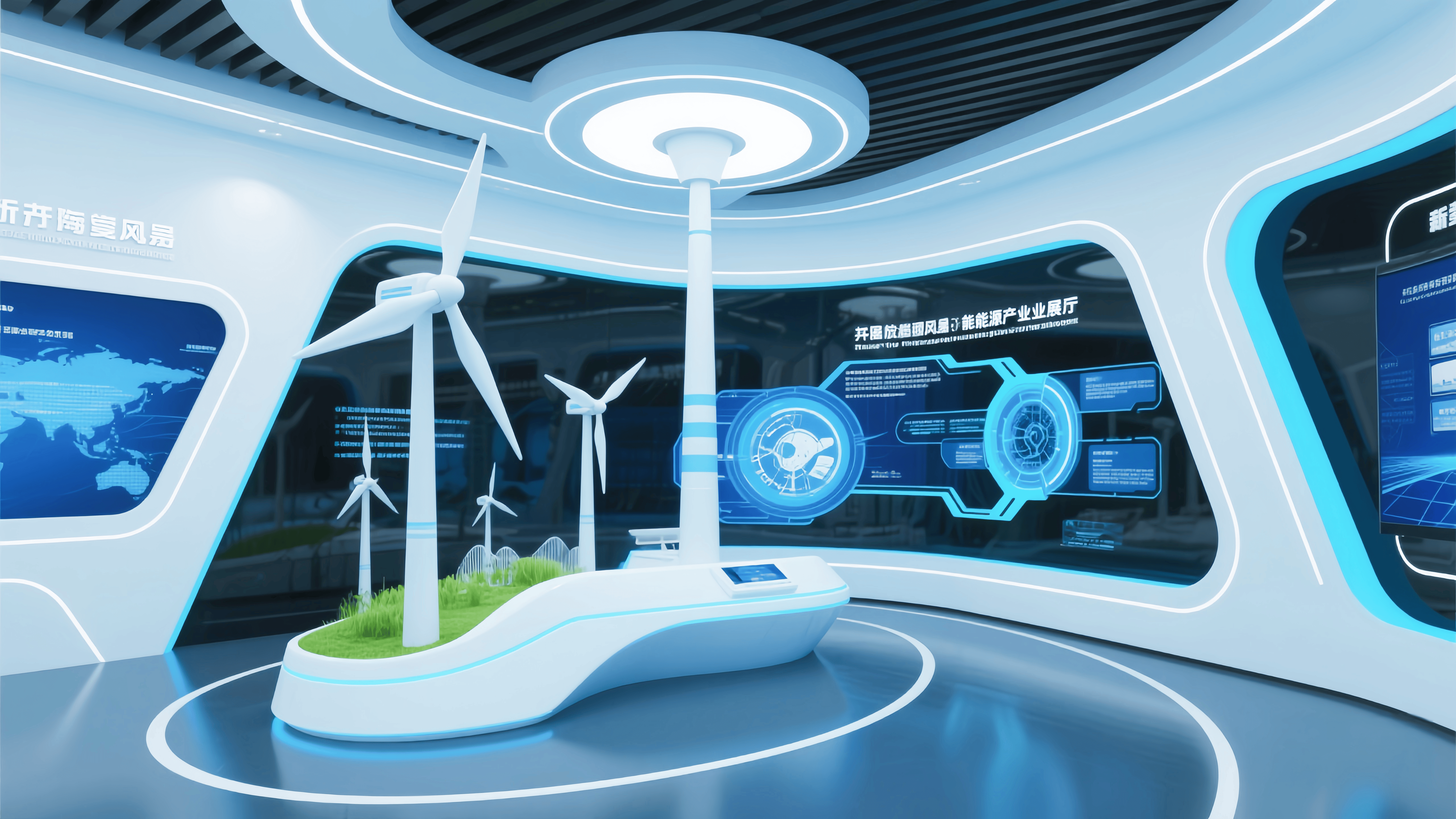 开拓新能源未来,共筑绿色产业展厅新篇章