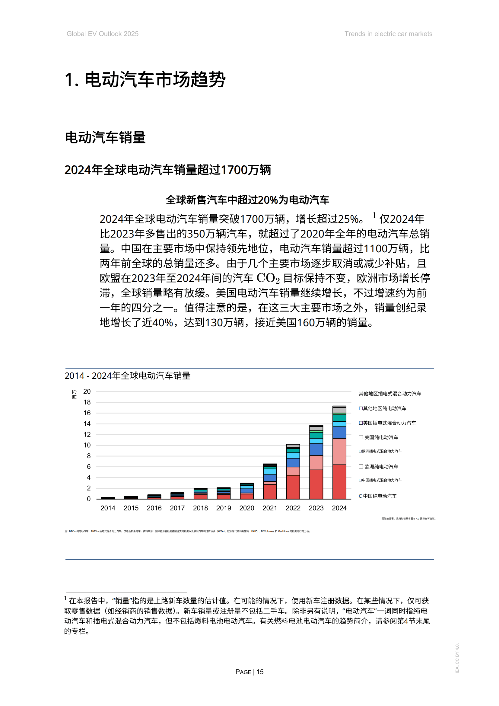 国际能源署iea:2025年全球电动汽车展望报告