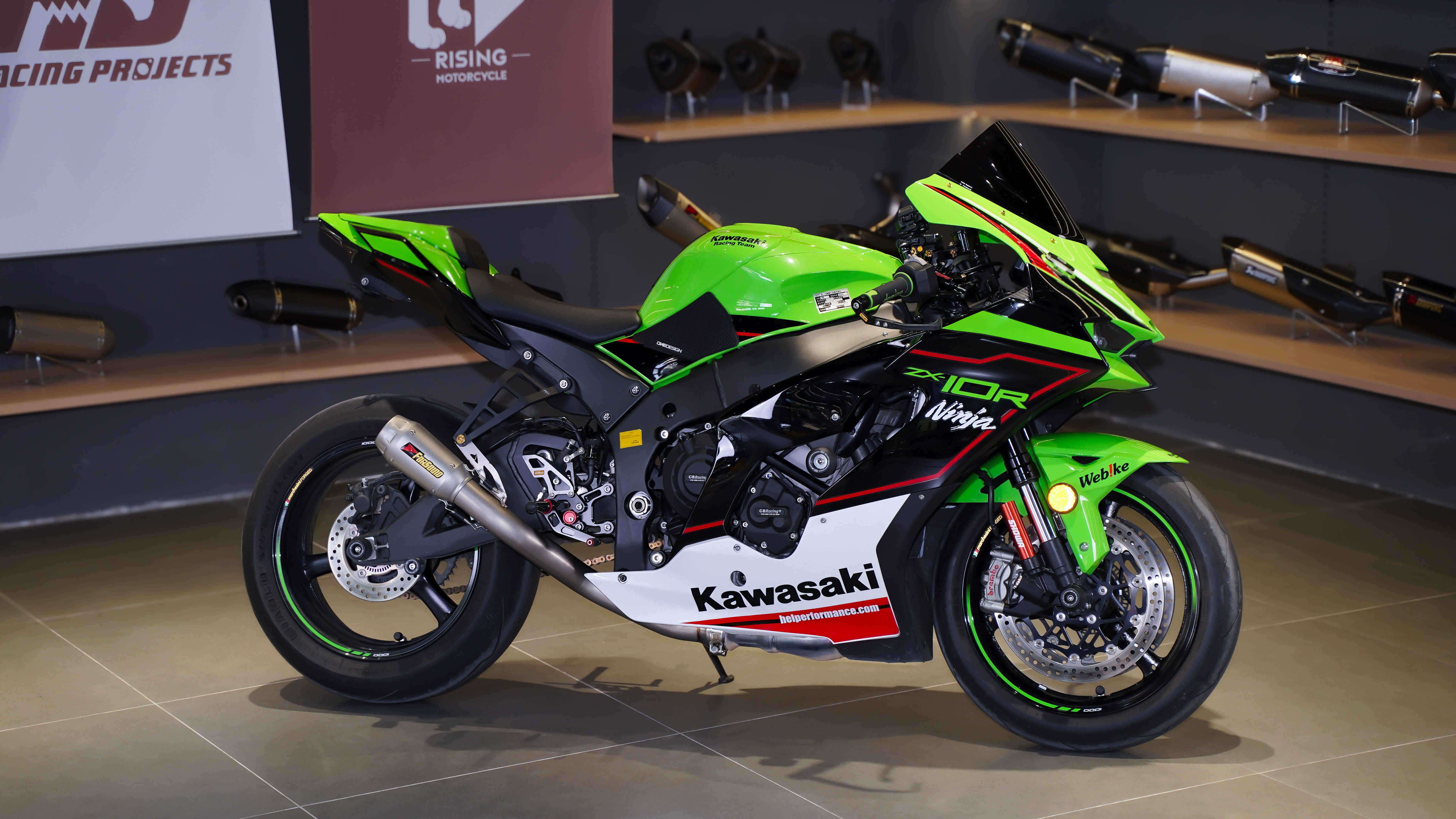 川崎zx10r赛道暴力的终极载体