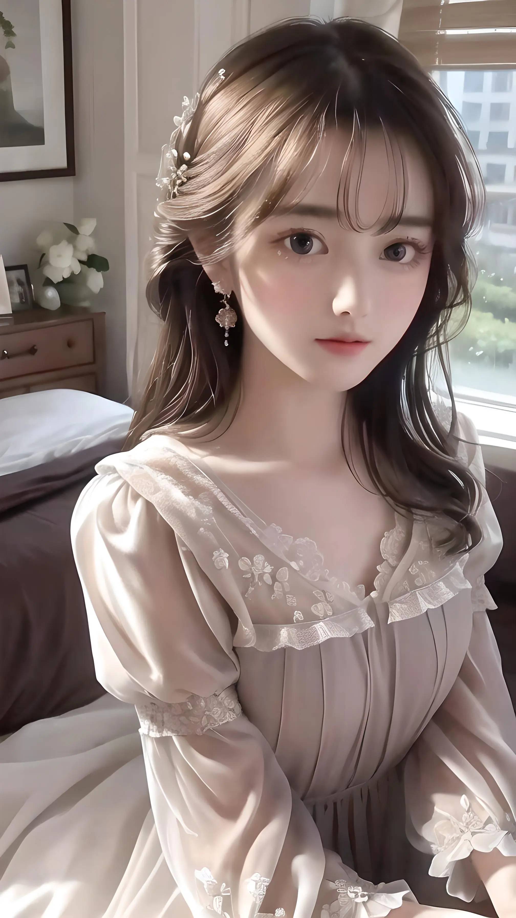 沉浸感十足!梦幻卡通少女高清手机壁纸,即刻收藏!
