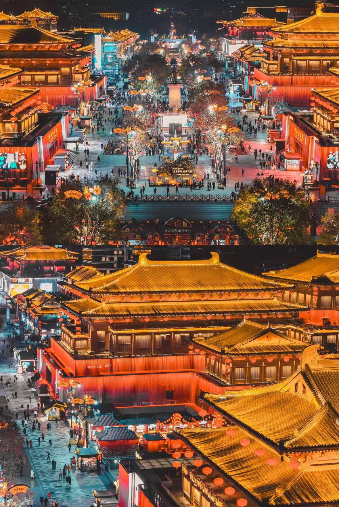 大慈恩寺 — 大唐不夜城注意事项古城墙骑行需顺