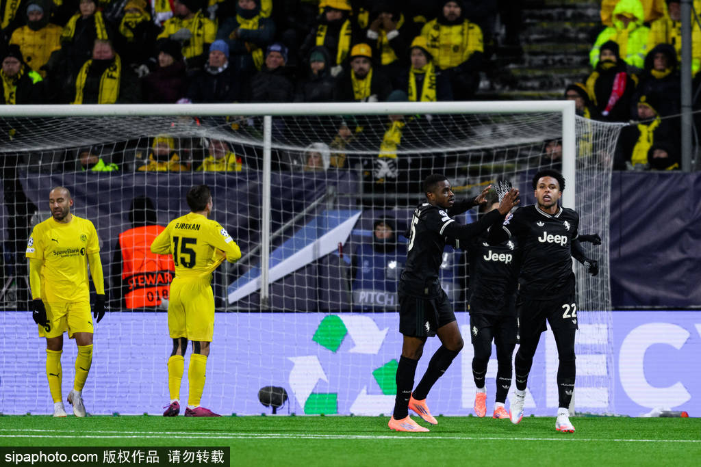 欧冠-奥彭达麦肯尼破门戴维90+1分绝杀 尤文3-2大逆转