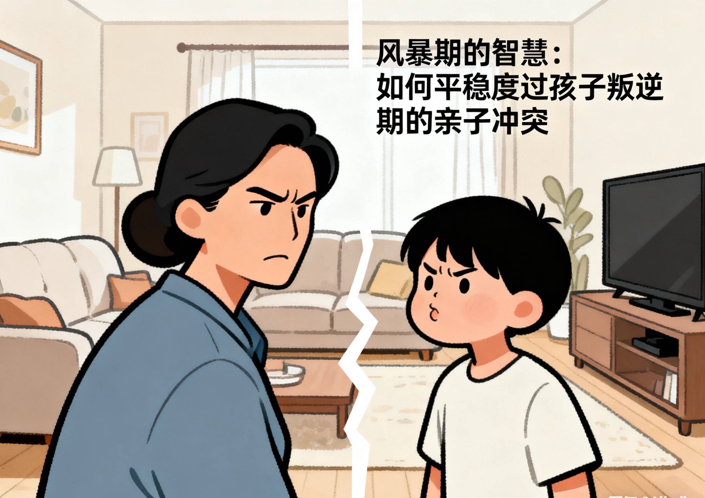风暴期的智慧:如何平稳度过孩子叛逆期的亲子冲突