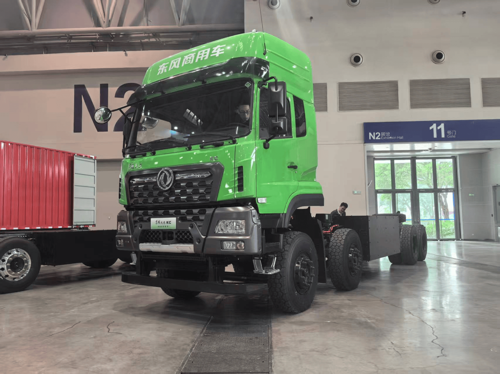 天龙KC纯电自卸车领衔 东风自卸车全阵容亮相