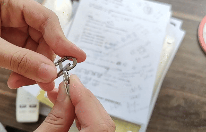 小到隐形，牢到离谱：奈爱迷你钥匙扣