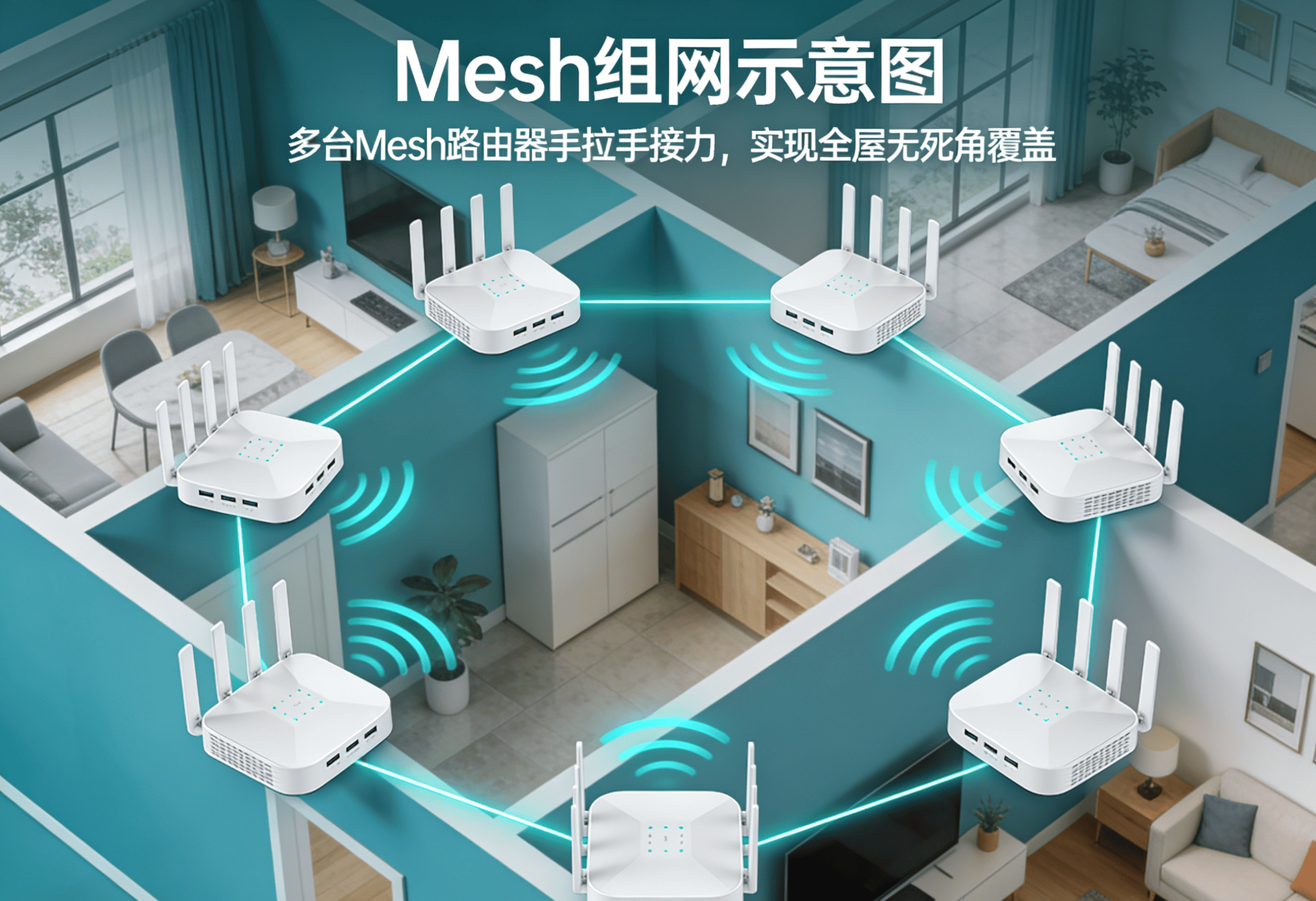 无线网络4种主流组网方式总结